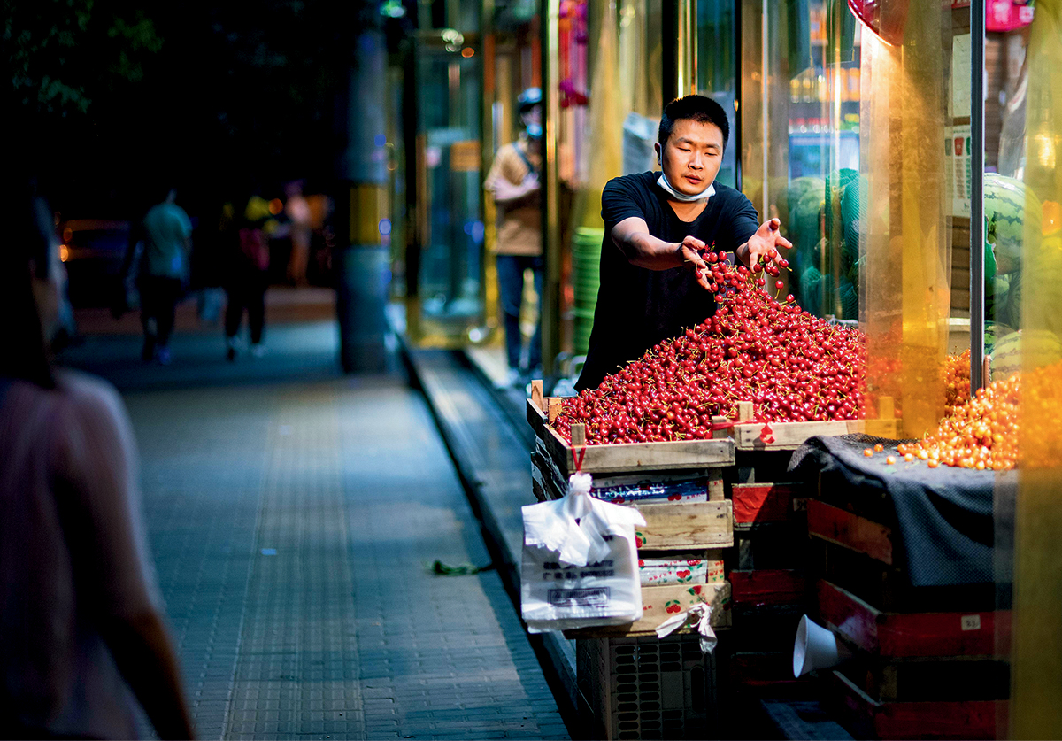 We are not localvores: exports of produce include 166,000 tons of cherries from Chile to China in 2019.