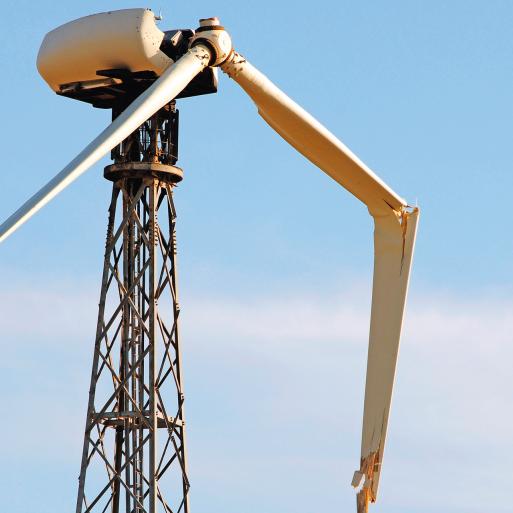 anyone want to buy a very used wind turbine?